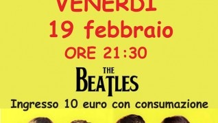 Locandina della serata Magical Mistery al Due Portoni a Mestre